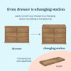 M4426HN,DaVinci,DaVinci Signature 6-Drawer Double Dresser in Hazelnut