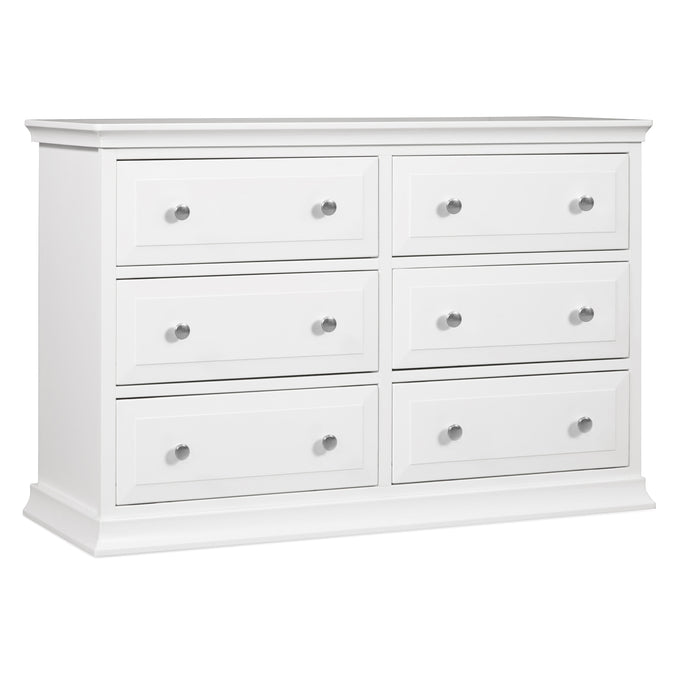 M4426W,DaVinci,DaVinci Signature 6-Drawer Double Dresser in White