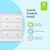 M4426W,DaVinci,DaVinci Signature 6-Drawer Double Dresser in White