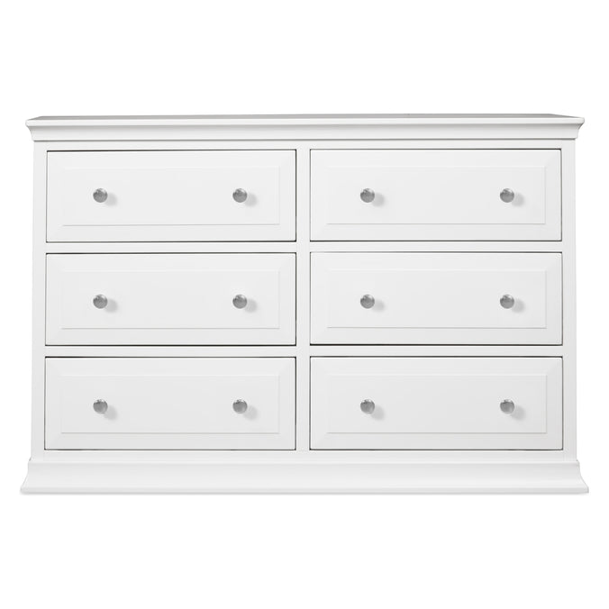 M4426W,DaVinci,DaVinci Signature 6-Drawer Double Dresser in White