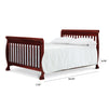 M4799C,The MDB Family,Twin/Full Size Bed Conversion Kit in Rich Cherry Finish