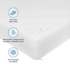 M53114W,DaVinci,Comfort Crib Mattress with Removable Waterproof Knit Cover in White