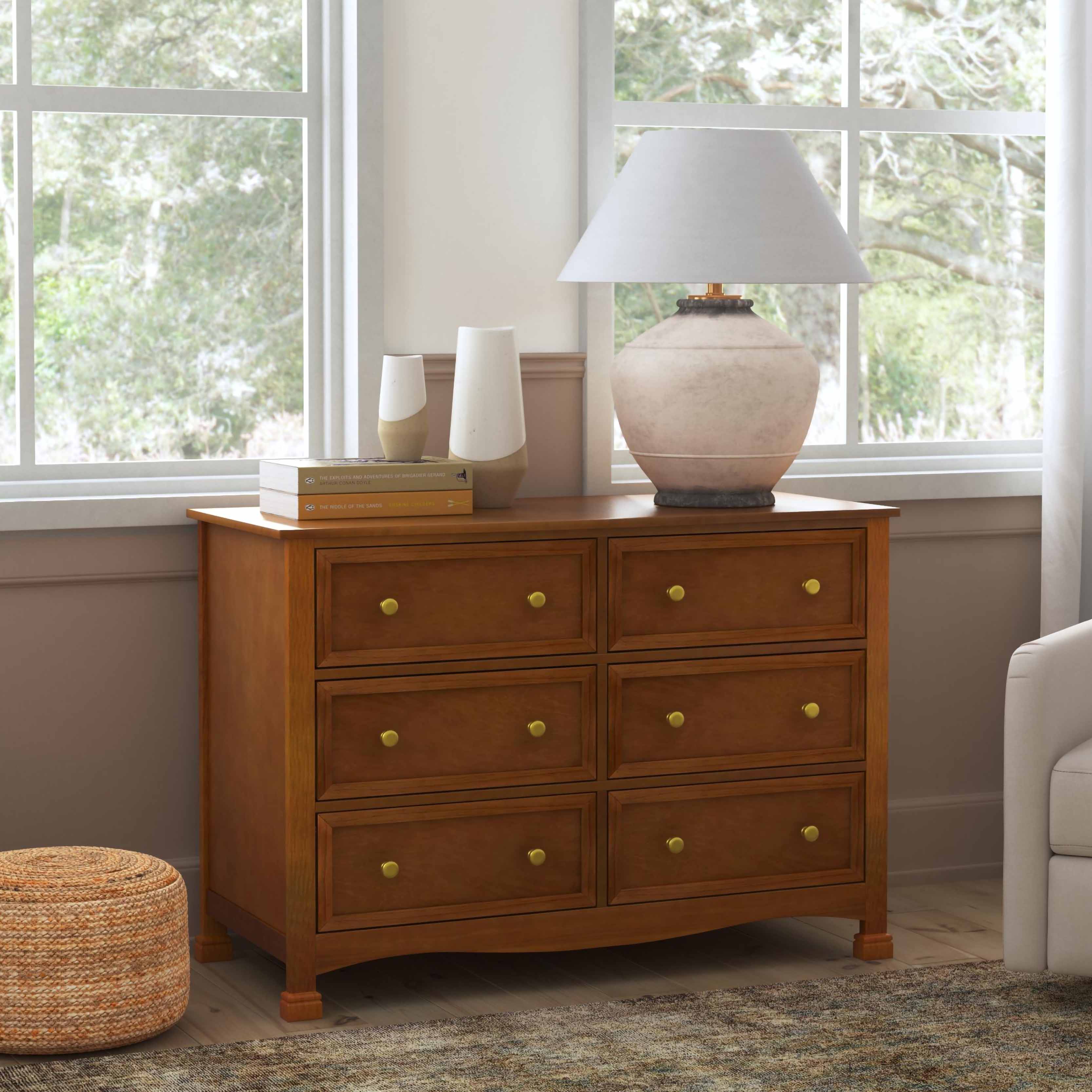 オマケ付き　アトリエジジ ハンガー ６本 chocolat de vanilla Kalani 6-Drawer Double Wide Dresser – DaVinci Baby