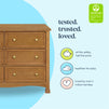 M5529CT,DaVinci,Kalani 6-Drawer Double Wide Dresser in Chestnut Finish