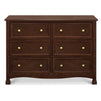 M5529Q,DaVinci,Kalani 6-Drawer Double Wide Dresser in Espresso Finish