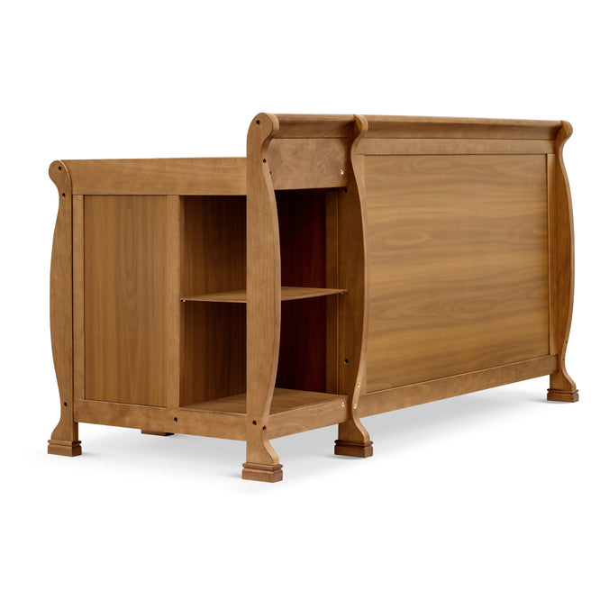 M5582CT,DaVinci,Kalani 4-in-1 Convertible Crib & Changer in Chestnut