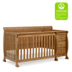 M5582CT,DaVinci,Kalani 4-in-1 Convertible Crib & Changer in Chestnut