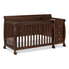 M5582Q,DaVinci,Kalani 4-in-1 Convertible Crib & Changer in Espresso