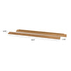 M5789HN,The MDB Family,Hidden Hardware Twin/Full Size Bed Conversion Kit in Hazelnut