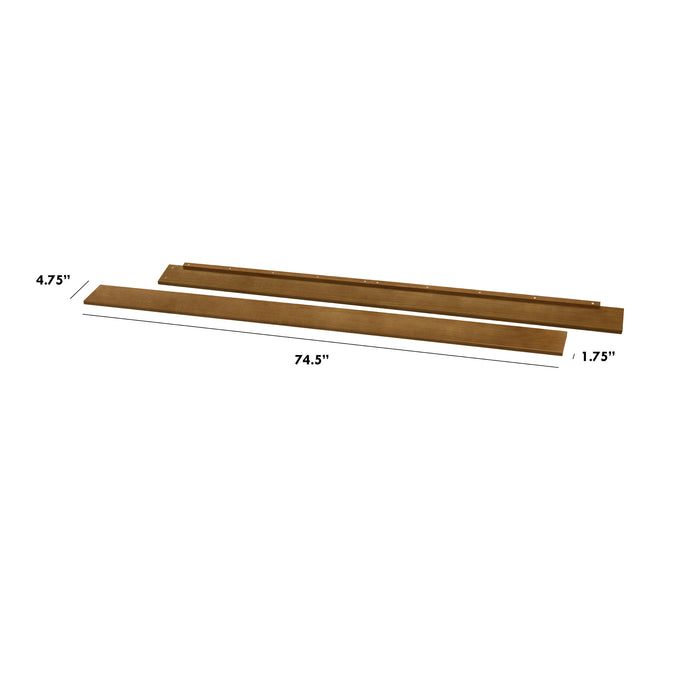 M5789L,The MDB Family,Hidden Hardware Twin/Full Size Bed Conversion Kit in Walnut