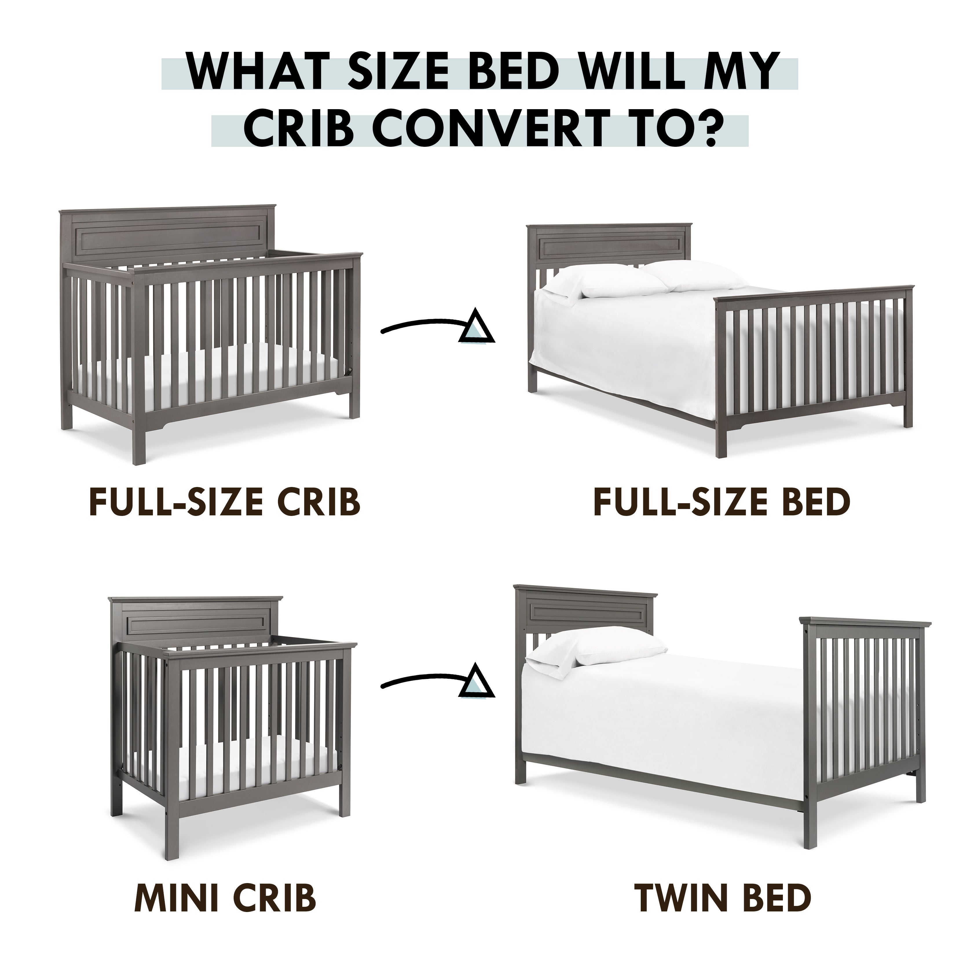 Davinci Baby Twin/Full-Size Bed Conversion Kit (M5789) – DaVinci Baby