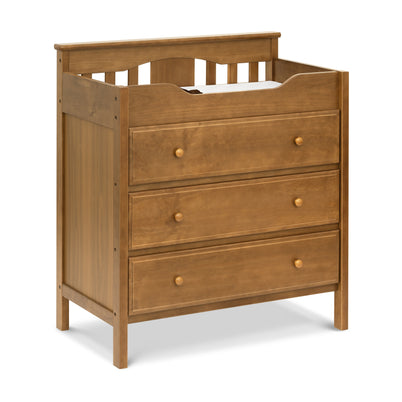 M5925CT,DaVinci,Hunter 3-Drawer Changer Dresser in Chestnut