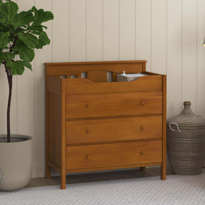 DaVinci Jayden 3-Drawer Changer Dresser Chestnut