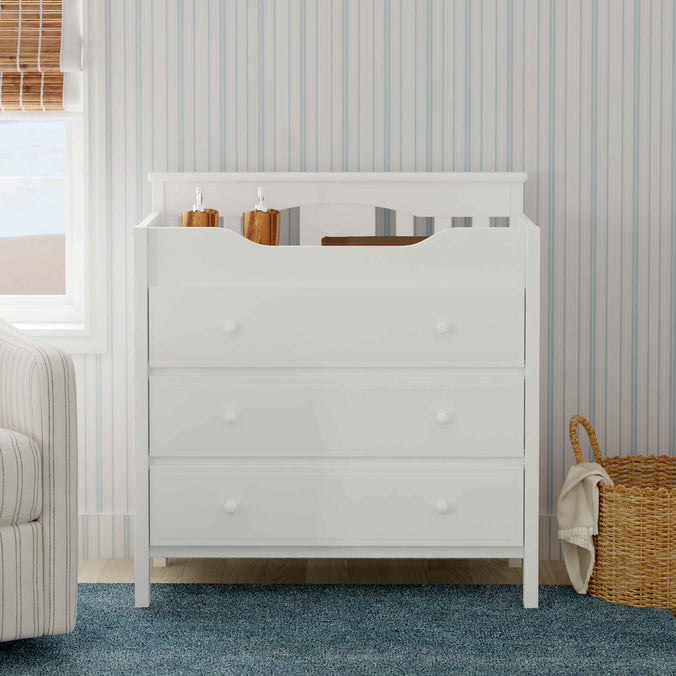 DaVinci Jayden 3-Drawer Changer Dresser Chestnut