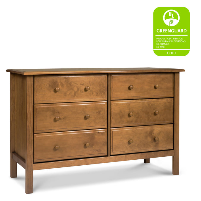 M5966CT,DaVinci,Hunter 6-Drawer Double Wide Dresser In Chestnut