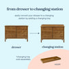 M5966CT,DaVinci,Hunter 6-Drawer Double Wide Dresser In Chestnut