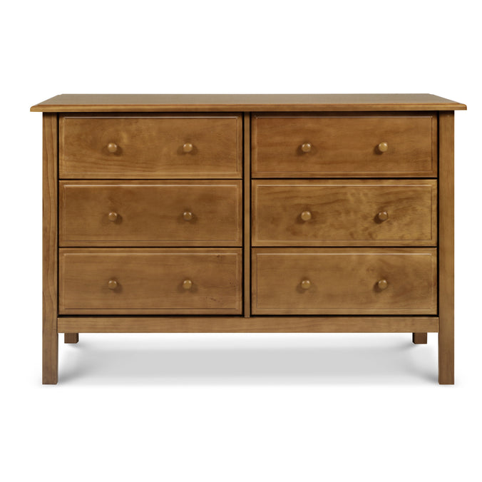 M5966CT,DaVinci,Hunter 6-Drawer Double Wide Dresser In Chestnut
