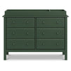 M5966FRGR,DaVinci,Hunter 6-Drawer Double Wide Dresser in Forest Green
