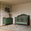 M5966FRGR,DaVinci,Hunter 6-Drawer Double Wide Dresser in Forest Green