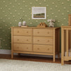 M5966HY,DaVinci,Hunter 6-Drawer Double Wide Dresser in Honey