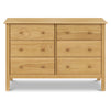 M5966HY,DaVinci,Hunter 6-Drawer Double Wide Dresser in Honey