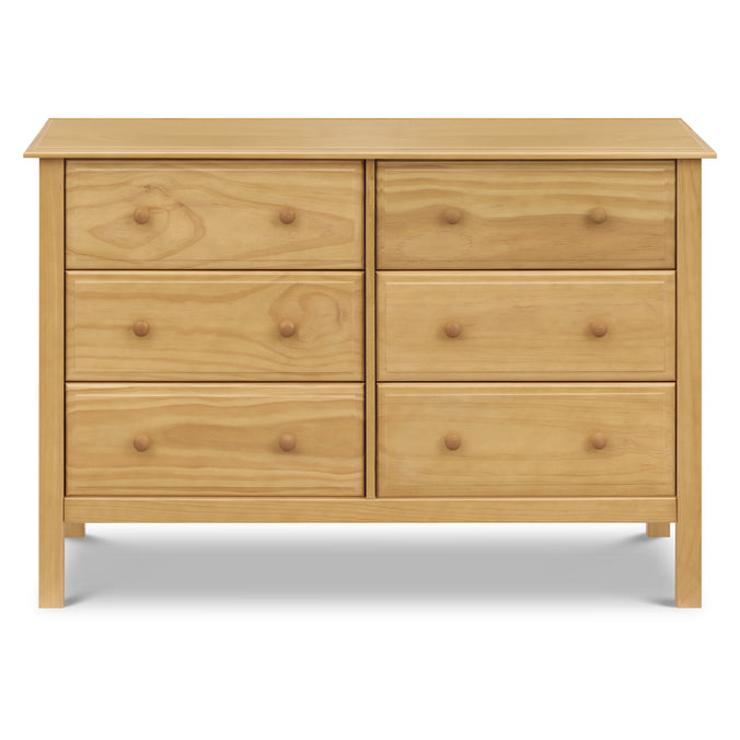 M5966HY,DaVinci,Hunter 6-Drawer Double Wide Dresser in Honey