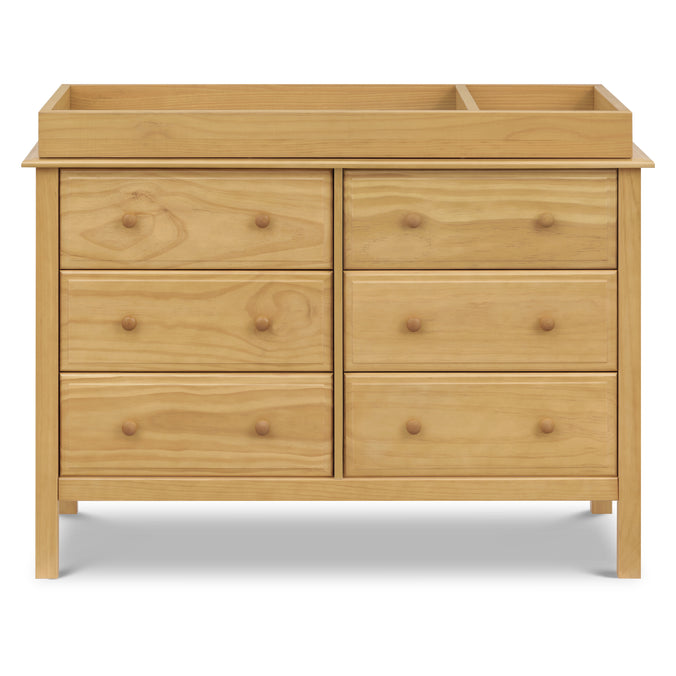 M5966HY,DaVinci,Hunter 6-Drawer Double Wide Dresser in Honey