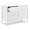 M5966W,DaVinci,Hunter 6-Drawer Double Wide Dresser in White Finish