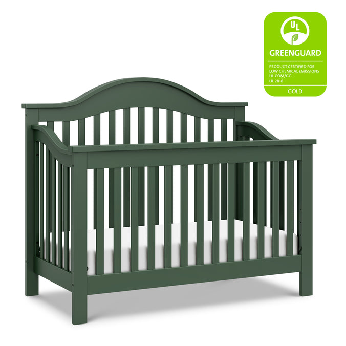 M5981FRGR,DaVinci,Jayden 4-in-1 Convertible Crib in Forest Green