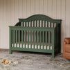 M5981FRGR,DaVinci,Jayden 4-in-1 Convertible Crib in Forest Green