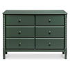 M7326FRGR,DaVinci,Jenny Lind Spindle 6-Drawer Dresser in Forest Green
