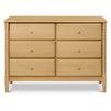 M7326HY,DaVinci,Jenny Lind Spindle 6-Drawer Dresser in Honey