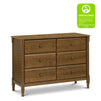 M7326L,DaVinci,Jenny Lind Spindle 6-Drawer Dresser in Walnut