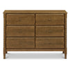M7326L,DaVinci,Jenny Lind Spindle 6-Drawer Dresser in Walnut