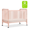 M7391BL,DaVinci,Jenny Lind Stationary Crib in Blush Pink Finish