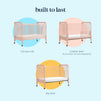 M7391BL,DaVinci,Jenny Lind Stationary Crib in Blush Pink Finish