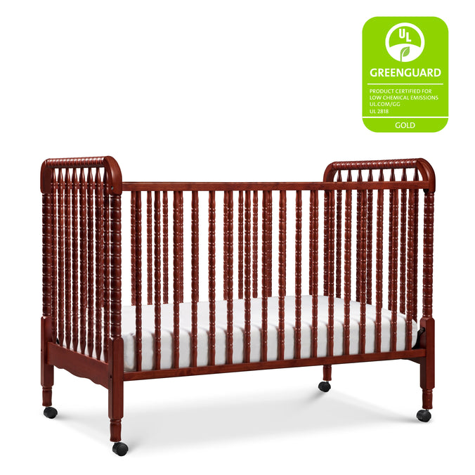 M7391C,DaVinci,Jenny Lind Stationary Crib In Rich Cherry Finish