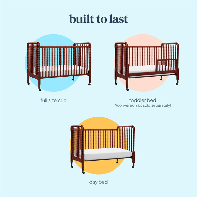 M7391C,DaVinci,Jenny Lind Stationary Crib In Rich Cherry Finish
