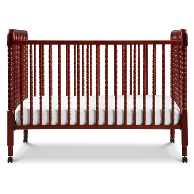 M7391C,DaVinci,Jenny Lind Stationary Crib In Rich Cherry Finish