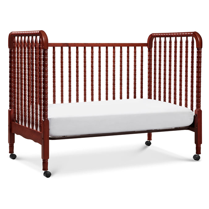 M7391C,DaVinci,Jenny Lind Stationary Crib In Rich Cherry Finish