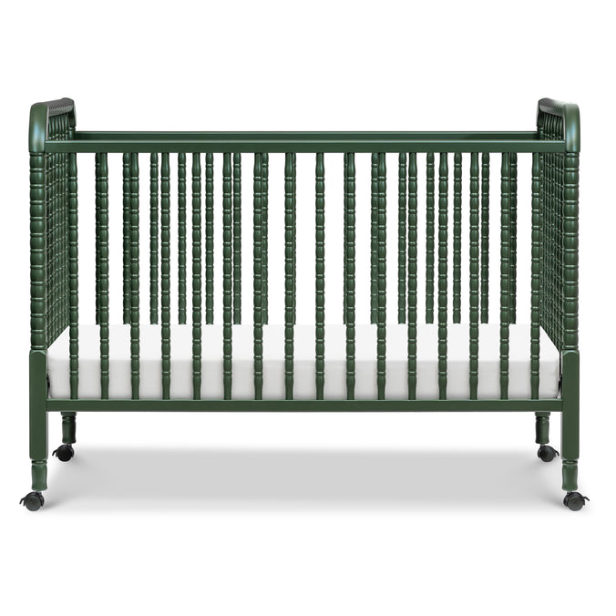 M7391FRGR,DaVinci,Jenny Lind Stationary Crib in Forest Green