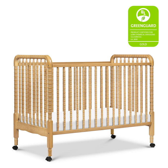 M7391HY,DaVinci,Jenny Lind Stationary Crib in Honey