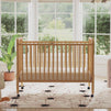 M7391HY,DaVinci,Jenny Lind Stationary Crib in Honey