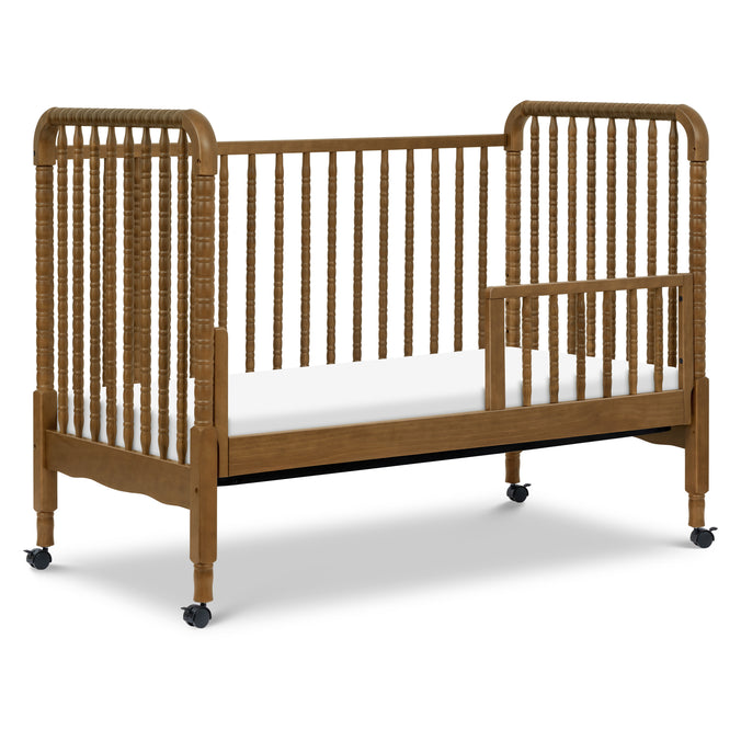 M7391L,DaVinci,Jenny Lind Stationary Crib in Walnut