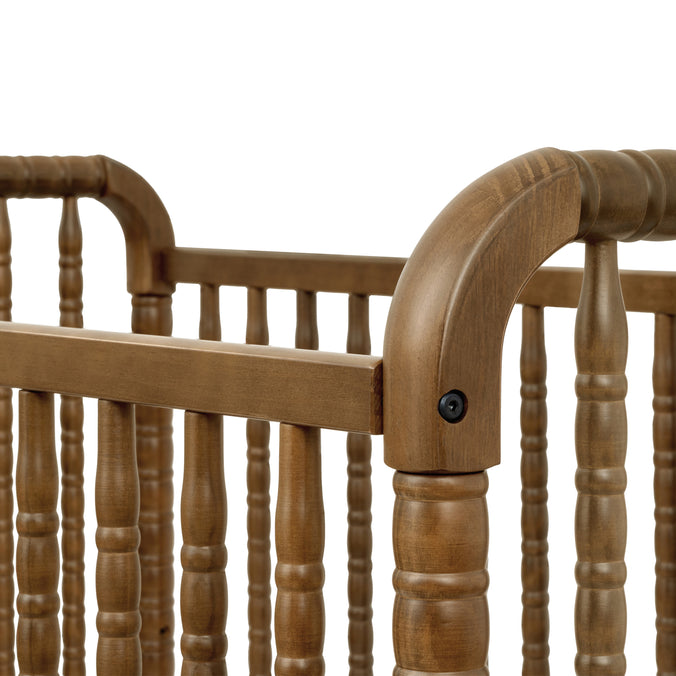M7391L,DaVinci,Jenny Lind Stationary Crib in Walnut