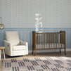 M7391L,DaVinci,Jenny Lind Stationary Crib in Walnut