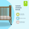 M7391L,DaVinci,Jenny Lind Stationary Crib in Walnut