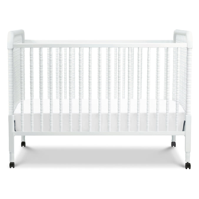 M7391W,DaVinci,Jenny Lind Stationary Crib In White Finish