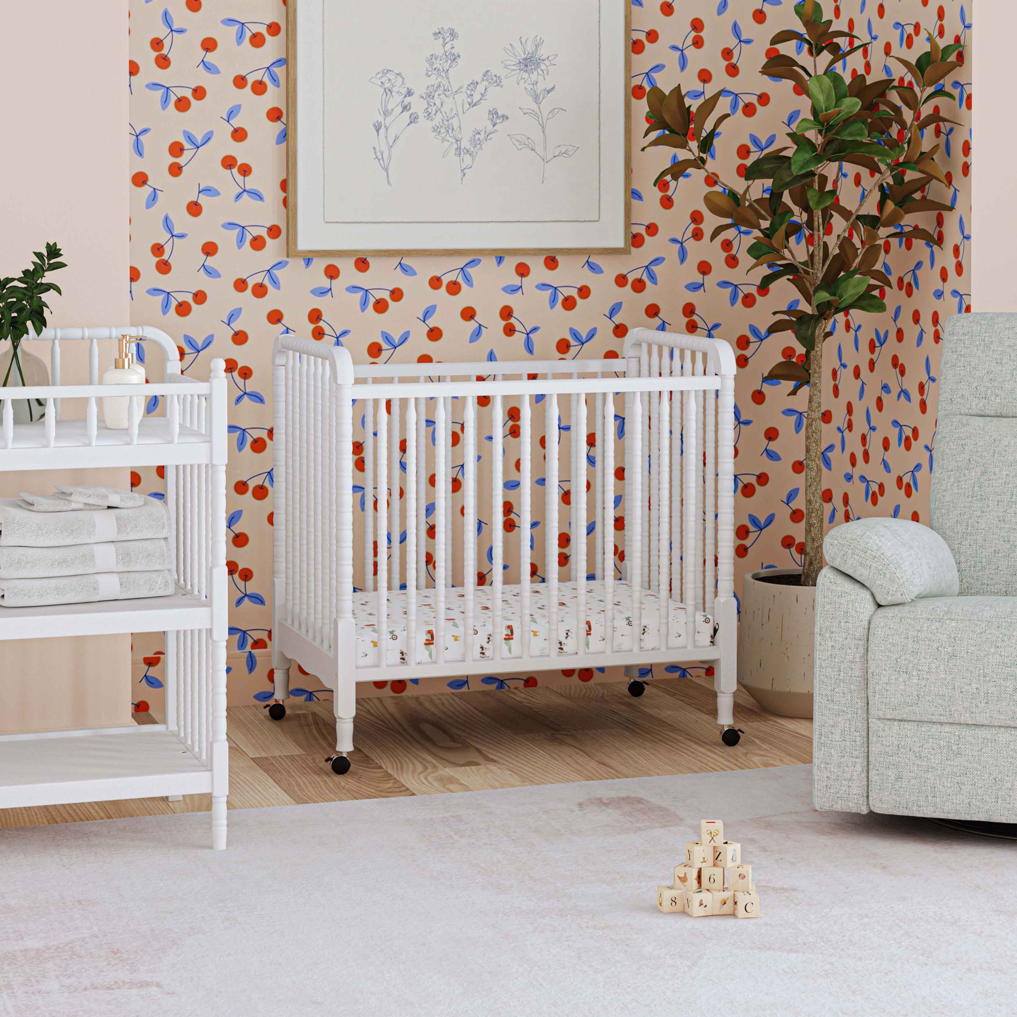 cravity ミニ DaVinci Jenny Lind 3-in-1 Convertible Mini Crib – DaVinci Baby