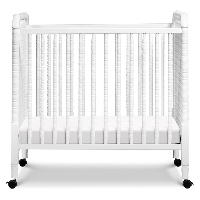 M7398W,DaVinci,Jenny Lind 3-in-1 Convertible Mini Crib in White